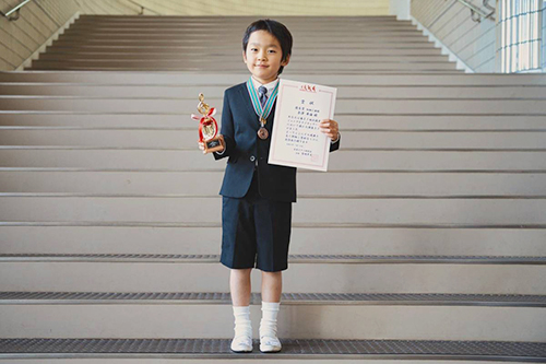 北関東ジュニアピアノコンクールにて赤澤 希海くん(小1)が優良賞を貰いました